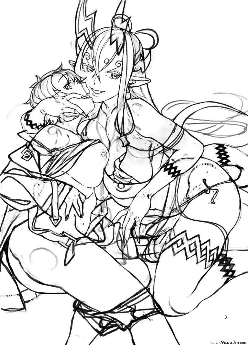 อ่านโดจิน ฟุตานาริอิบูกิ x นโยตากุดะ [Nekomataya (Nekomata Naomi)] Futanari Ibuki x Nyotaguda (Fate Grand Order) อ่านฟรี หน้าที่ 2