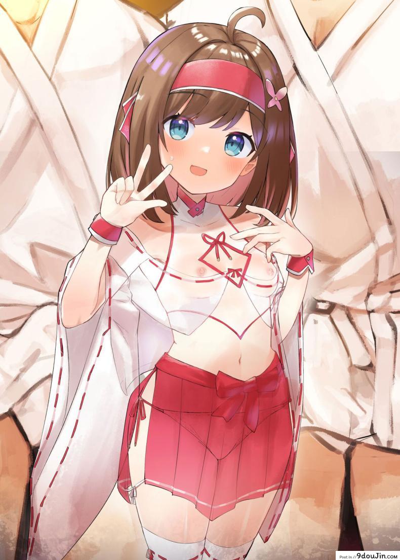 อ่านโดจิน สาวน้อยทั้ง 3 กับการได้มาเข้าร่วมงานเทศกาลเทพธิดาในคืนนี้ [caburibbon (caburi)] Midara Matsuri Decadent Festival หน้าที่ 2