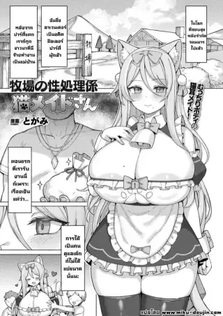 Bokujou no Seishori-gakiri Neko Maid-san [Togami] (COMIC Unreal 2024-08) แปลไทย