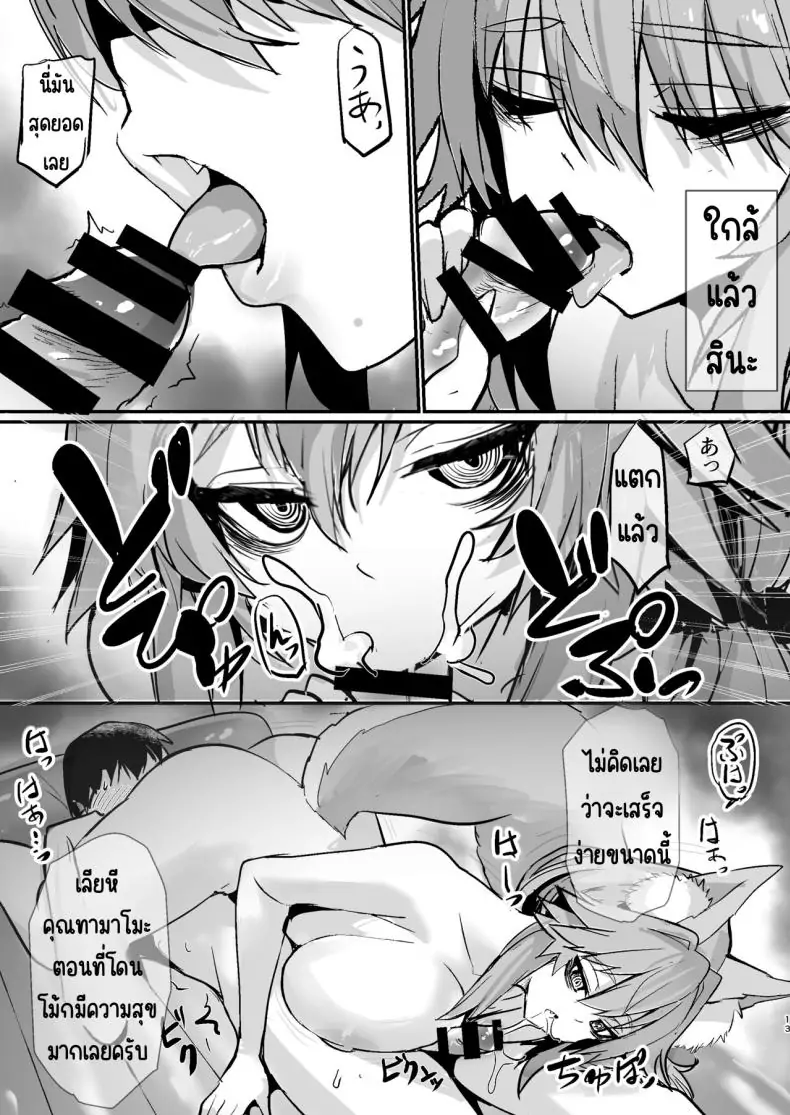 อ่านโดจิน ทามาโมะจิ่งจอกน่ารักสุด อ่านฟรี [Yamitsuki Honpo (Wise Speak)] (Fate_Grand Order) หน้าที่ 12