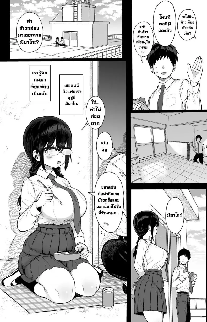 อ่านโดจิน Hikaeme Kanojo Wa Kobamenai [micro page (Kuromotokun)] แปลไทย หน้าที่ 4