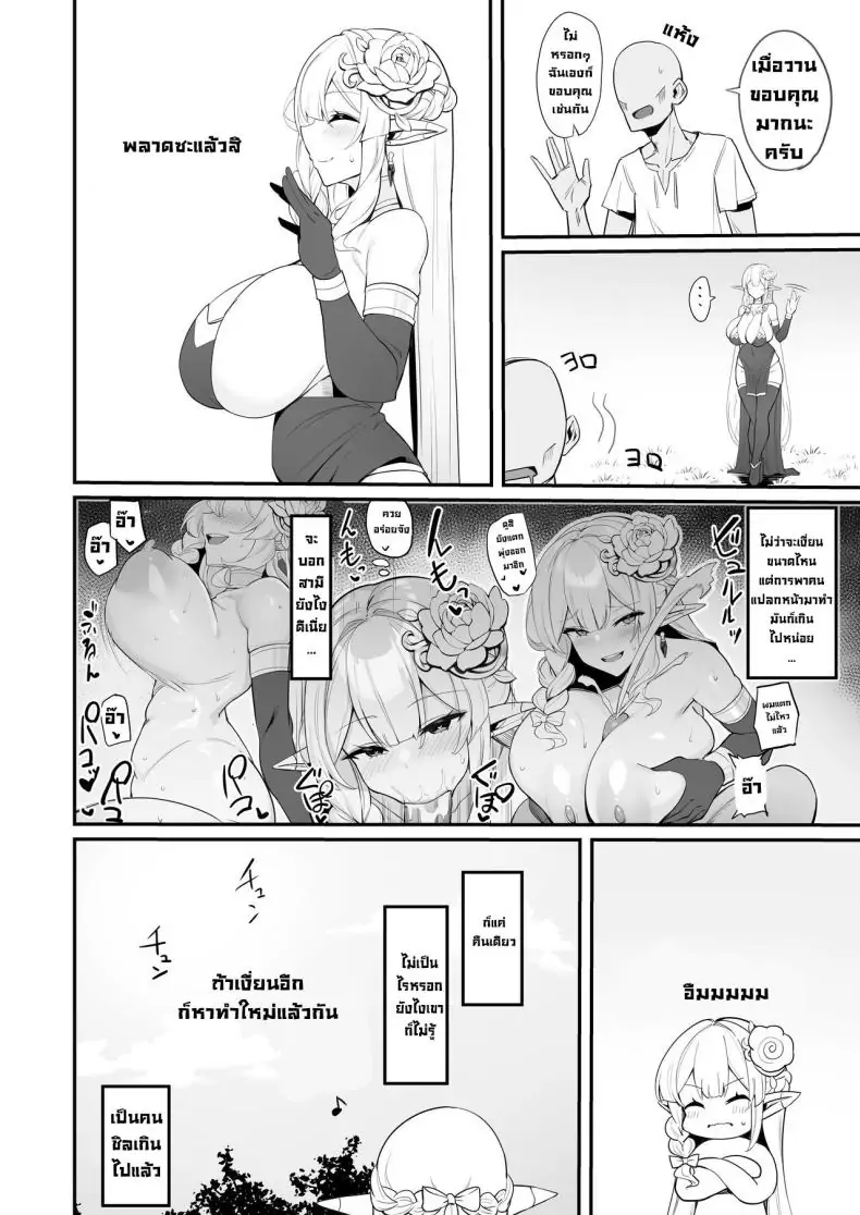 อ่านโดจิน Hitozuma Elf wa Yokkyuu Fuman I [Kilometer (Kirome)] แปลไทย หน้าที่ 17