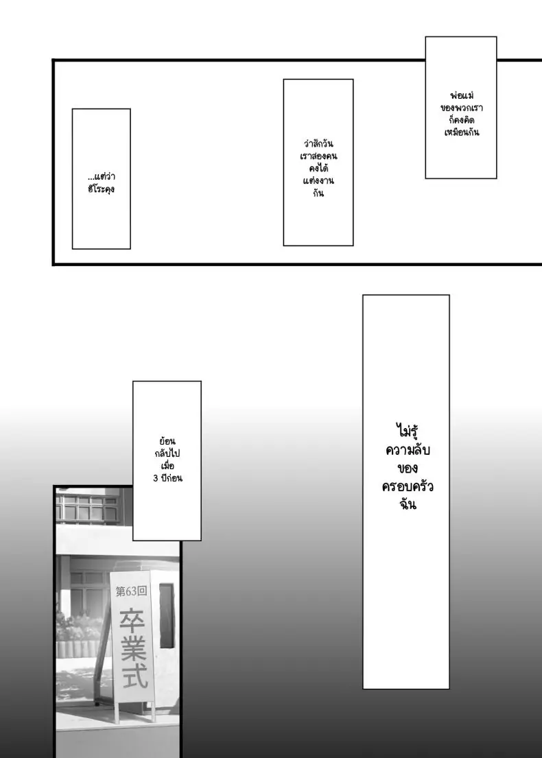 อ่านโดจิน ของขวัญขอบคุณจากพ่อแฟน ตอนที่ 1 [CORTO] Mitsugi 〜Shiranai no wa Anata dake〜 (แปลไทย) หน้าที่ 5