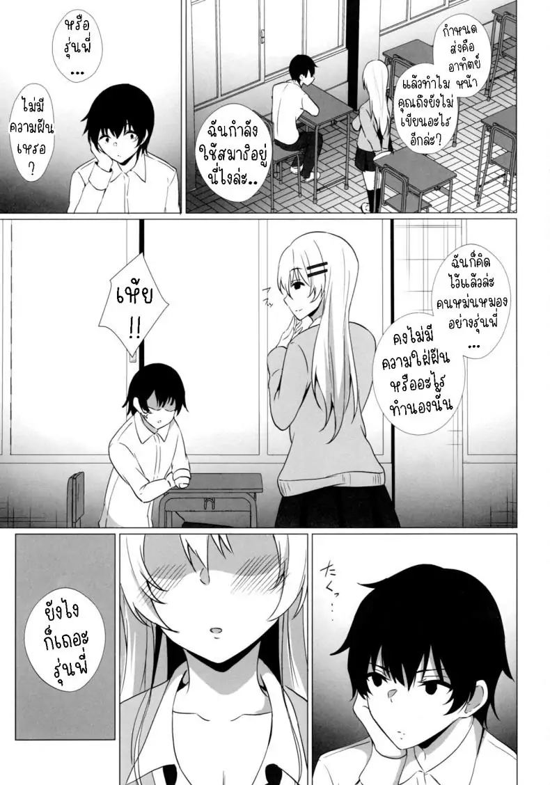 อ่านโดจิน รุ่นน้องสาวแกลอยากถูกรัก [Asami Aozora] แปลไทย หน้าที่ 6