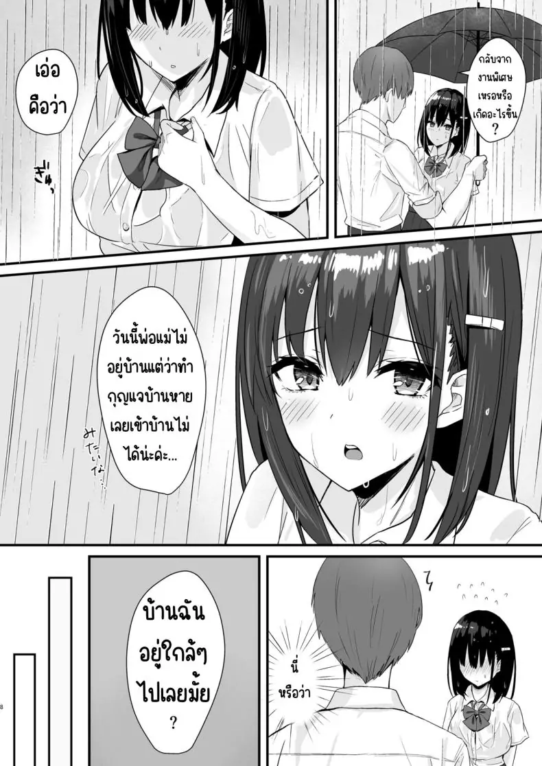 อ่านโดจิน Conveni Joshikousei~ Watakushi ga Atatamemashou ka~ [Yamamura Umi] แปลไทย หน้าที่ 7