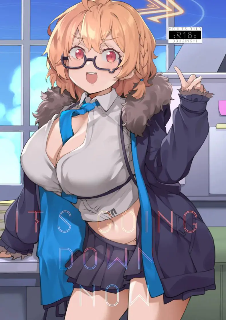 จัดเต็มคลั่งนี้ให้คุณครูเสียวไปทั้งวันเลย [LV426 (Mecha Sharekoube)] It’s Going Down Now (Blue Archive)