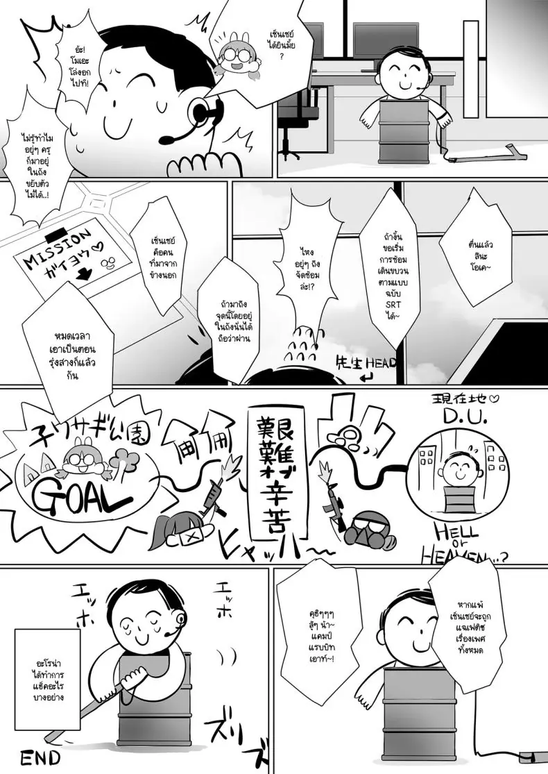 อ่านโดจิน I am gonna claw out your XXXX (Blue Archive) [LV426 (Mecha Sharekoube)] แปลไทย หน้าที่ 32