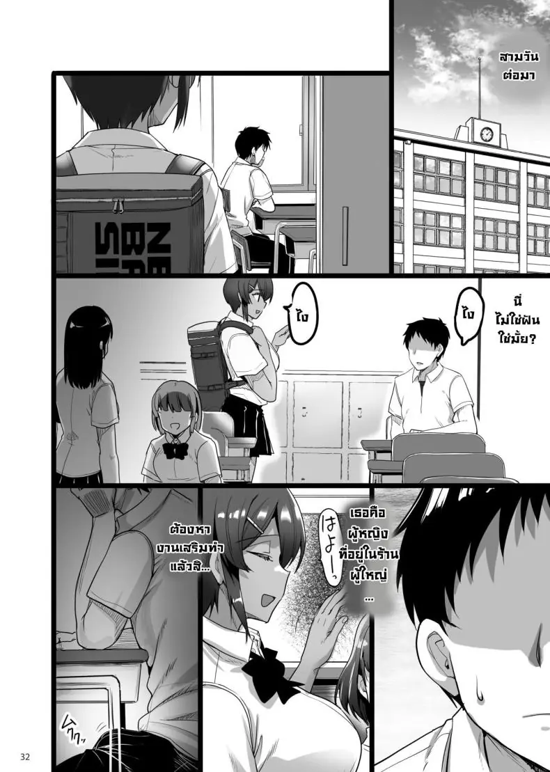 อ่านโดจิน Ecchi na Omise ni Ittara Osananajimi ga Detekita [65535th Avenue (Akahito)] แปลไทย หน้าที่ 31