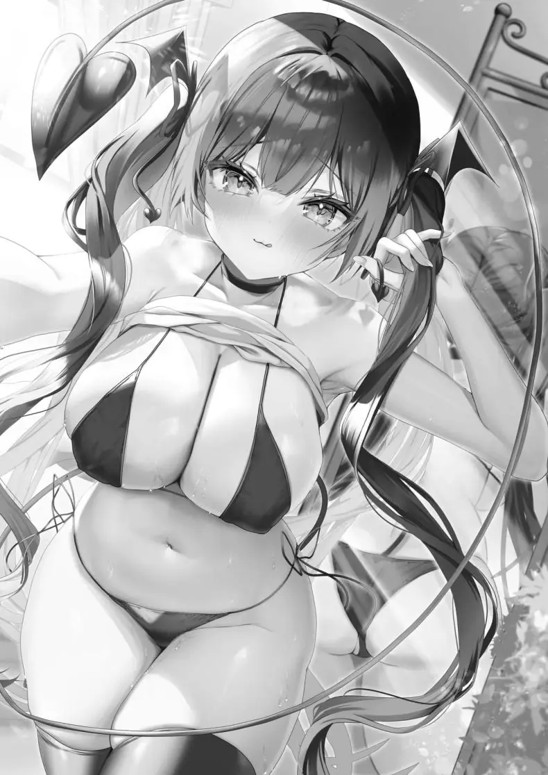 อ่านโดจิน สาวน้อยปีศาจกับเรื่องรวามชวนให้หลงรัก ตอนที่ 9 [Yamo7 (Ayuma Sayu)] Koakuma-chan no Kougeki! หน้าที่ 2