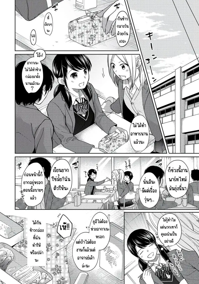 อ่านโดจิน 1LDK+JK Ikinari Doukyo_ Micchaku!_ Hatsu Ecchi!! ตอนที่ 9 [Fumitsuki Sou] แปลไทย หน้าที่ 22