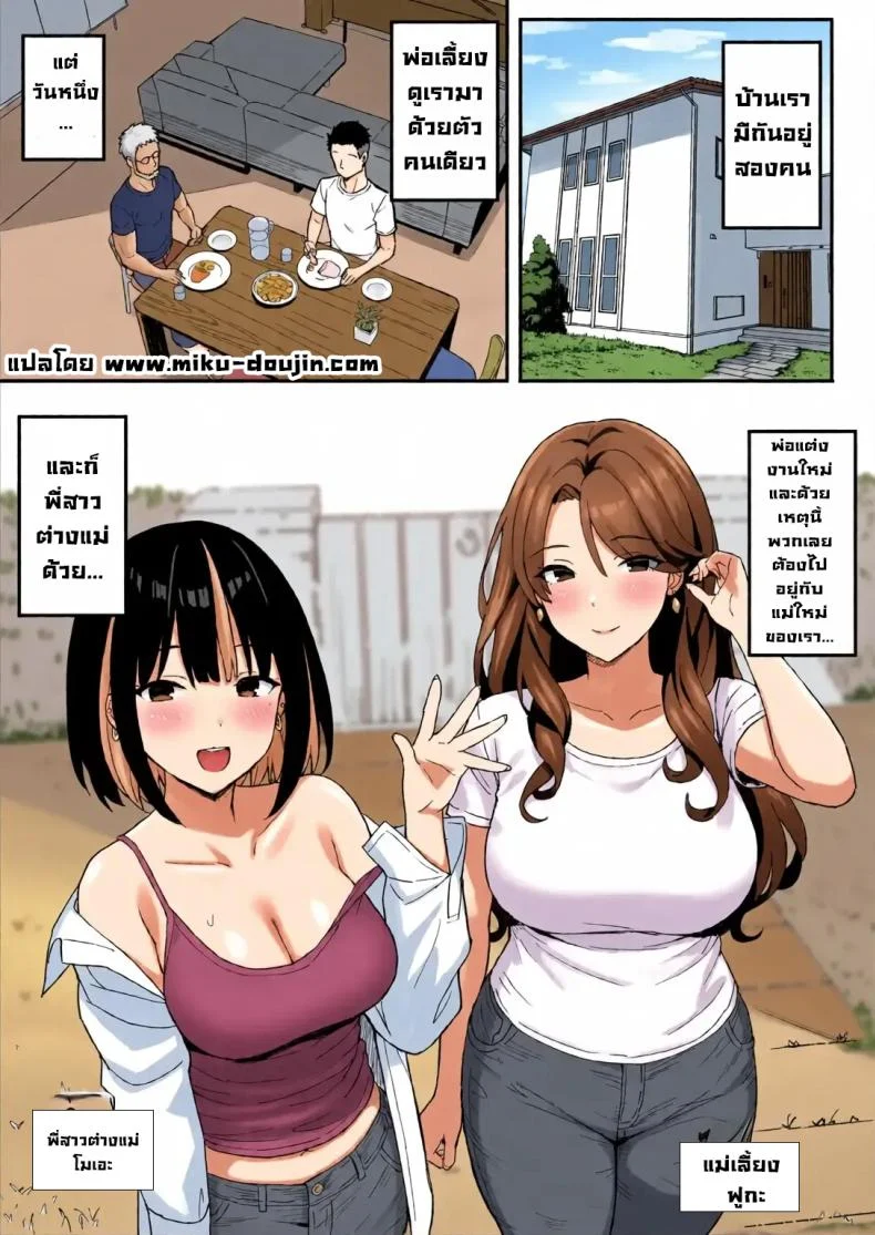 อ่านโดจิน สองคนหนึ่งบ้าน กับภารกิจหนักที่ดันตกมาถึงคนเดียว [Hiyori Hamster] หน้าที่ 3