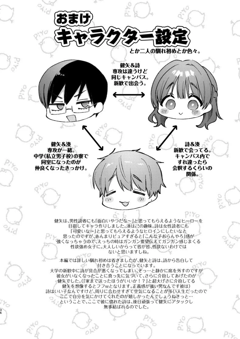 เธอจะรับไหวไหม กับความจริงที่กำลังจะถูกพูดออกมา (Mochida Koyubi) 109 อ่านโดจิน เธอจะรับไหวไหม กับความจริงที่กำลังจะถูกพูดออกมา (Mochida Koyubi) หน้าที่ 35