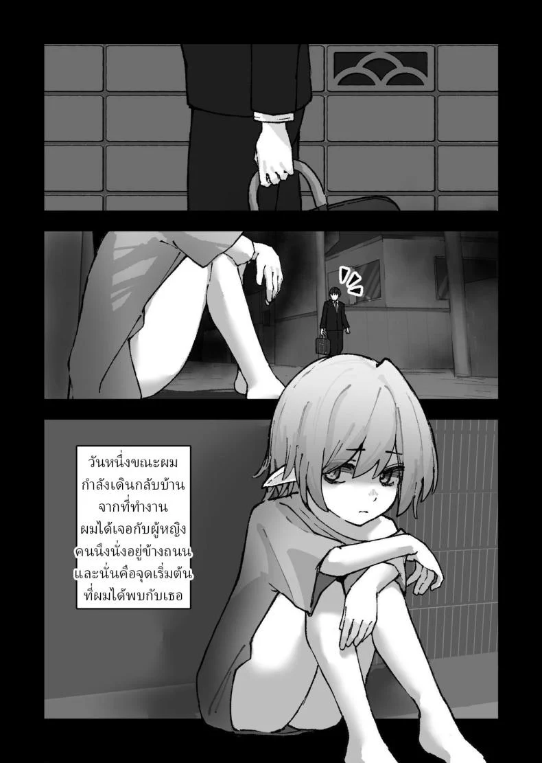 อ่านโดจิน เอลฟ์หลงทางกับบ้านใหม่ ที่ค่อยๆ เปลี่ยนทั้งสองฝ่าย [Kayashishi] หน้าที่ 4
